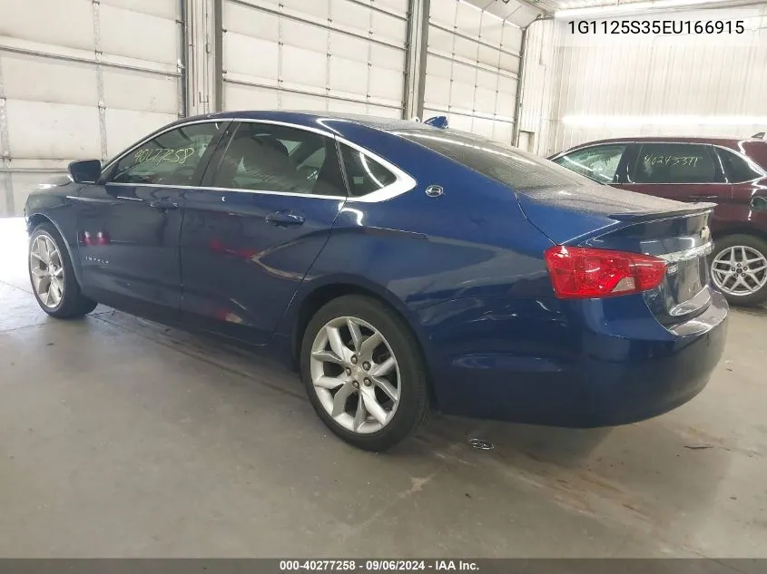 1G1125S35EU166915 2014 Chevrolet Impala 2Lt