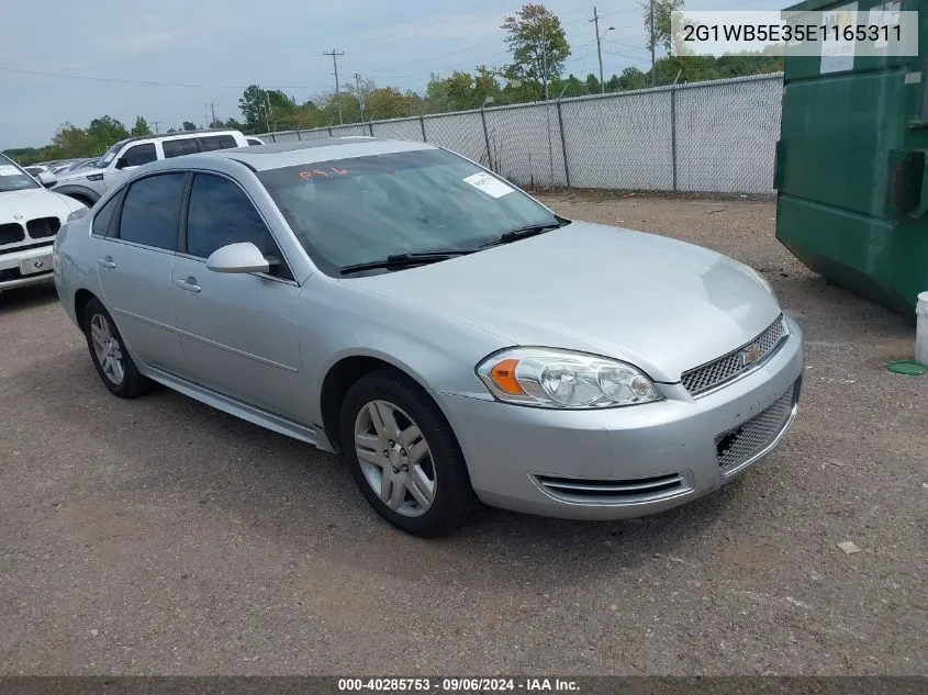 2G1WB5E35E1165311 2014 Chevrolet Impala Limited Lt