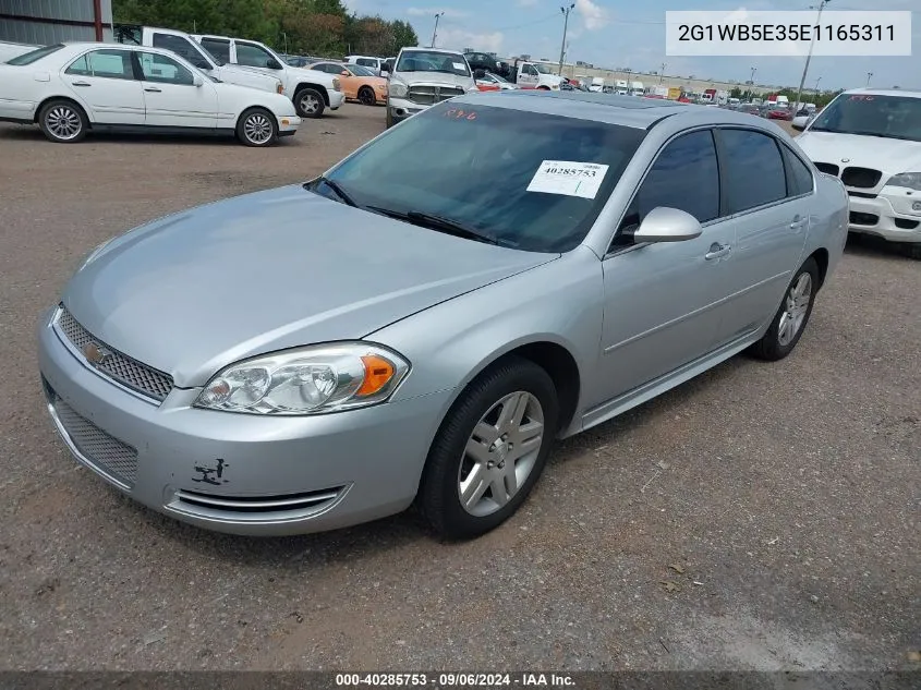 2G1WB5E35E1165311 2014 Chevrolet Impala Limited Lt