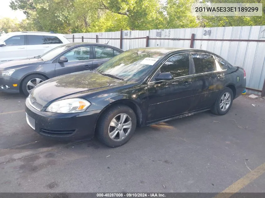 2014 Chevrolet Impala Limited Ls VIN: 2G1WA5E33E1189299 Lot: 40287008