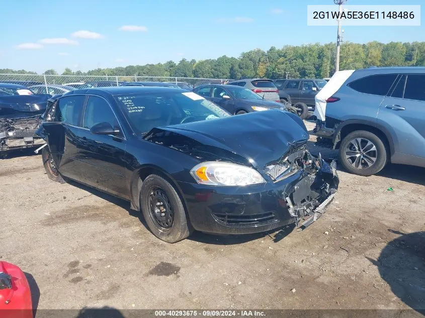 2014 Chevrolet Impala Limited Ls VIN: 2G1WA5E36E1148486 Lot: 40293675