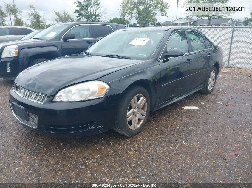 2014 Chevrolet Impala Limited Lt VIN: 2G1WB5E38E1120931 Lot: 40294567