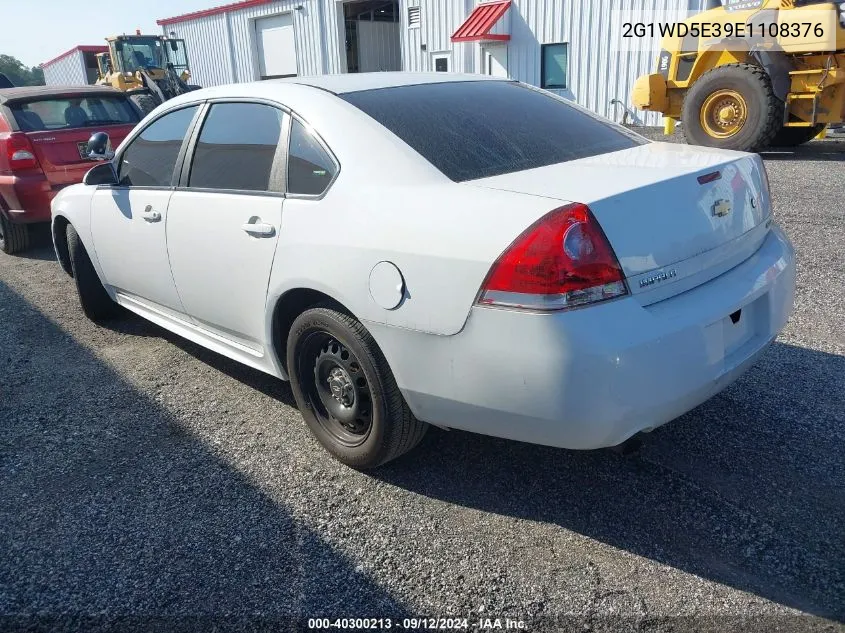 2014 Chevrolet Impala Limited Police VIN: 2G1WD5E39E1108376 Lot: 40300213