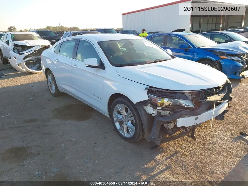 2014 Chevrolet Impala 1Lt VIN: 2G1115SL0E9290607 Lot: 40304650