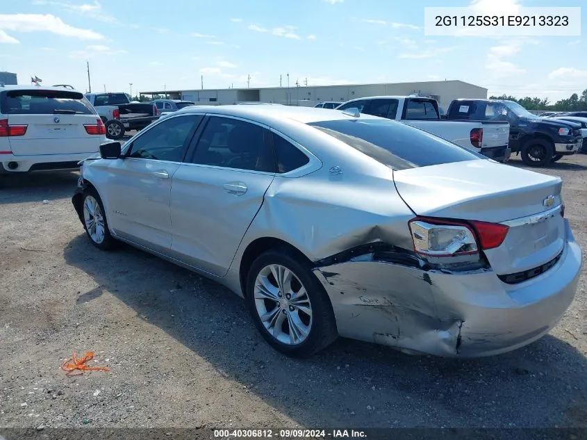 2G1125S31E9213323 2014 Chevrolet Impala 2Lt