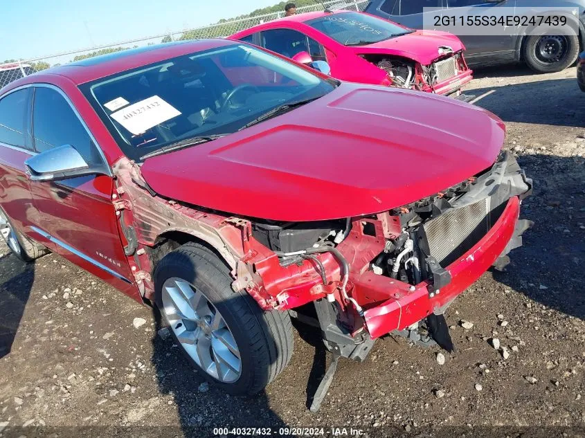 2G1155S34E9247439 2014 Chevrolet Impala 2Lz