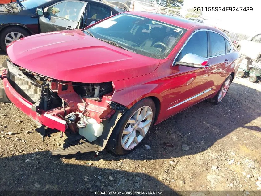 2G1155S34E9247439 2014 Chevrolet Impala 2Lz