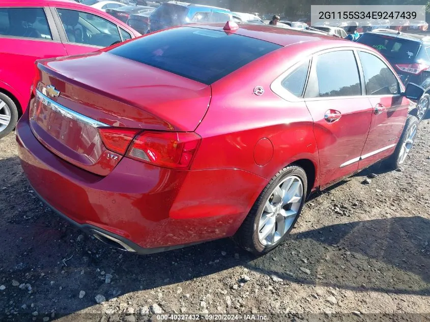 2G1155S34E9247439 2014 Chevrolet Impala 2Lz