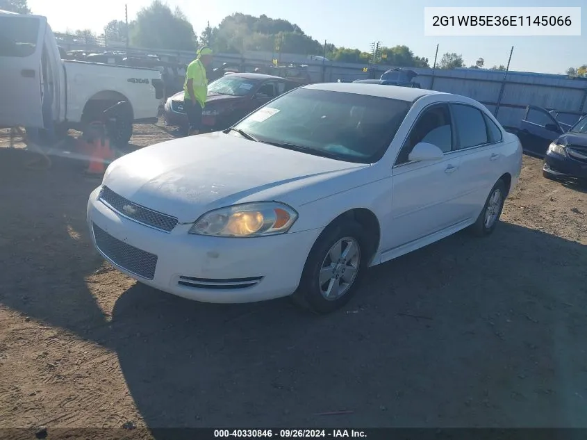 2014 Chevrolet Impala Limited Lt VIN: 2G1WB5E36E1145066 Lot: 40330846