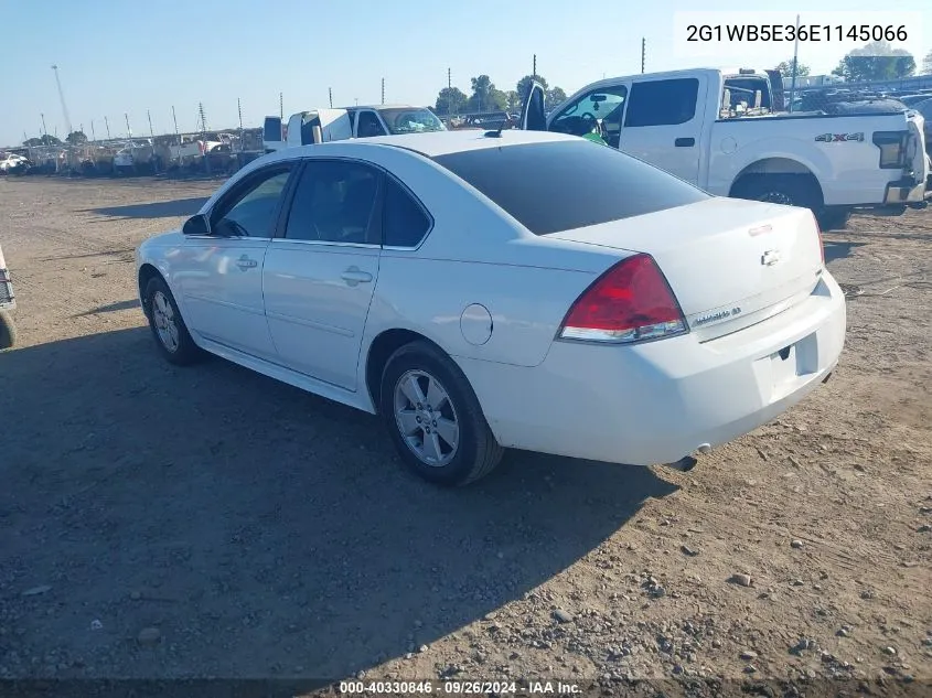 2014 Chevrolet Impala Limited Lt VIN: 2G1WB5E36E1145066 Lot: 40330846