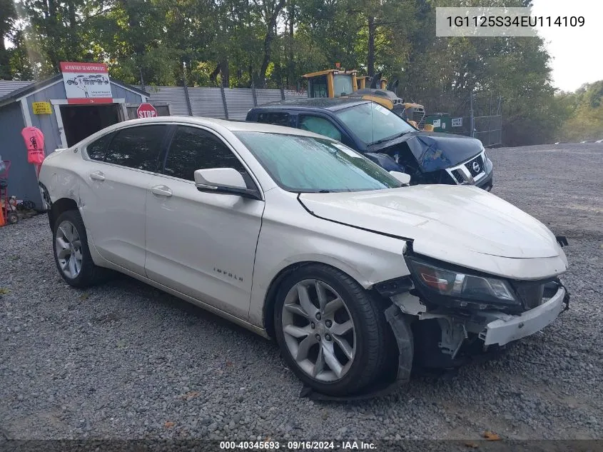 1G1125S34EU114109 2014 Chevrolet Impala Lt