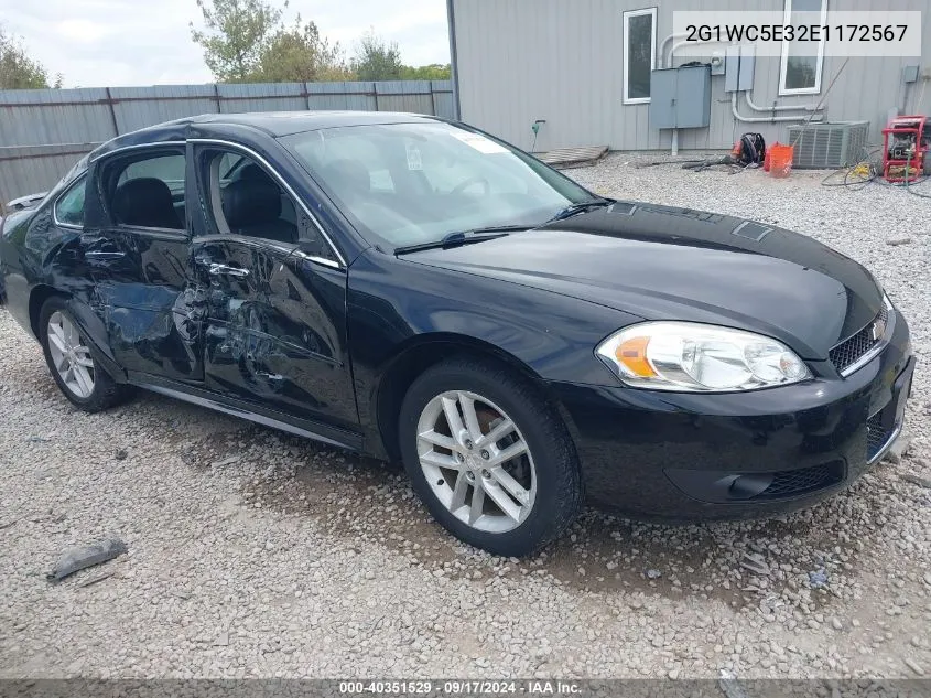 2014 Chevrolet Impala Limited Ltz VIN: 2G1WC5E32E1172567 Lot: 40351529