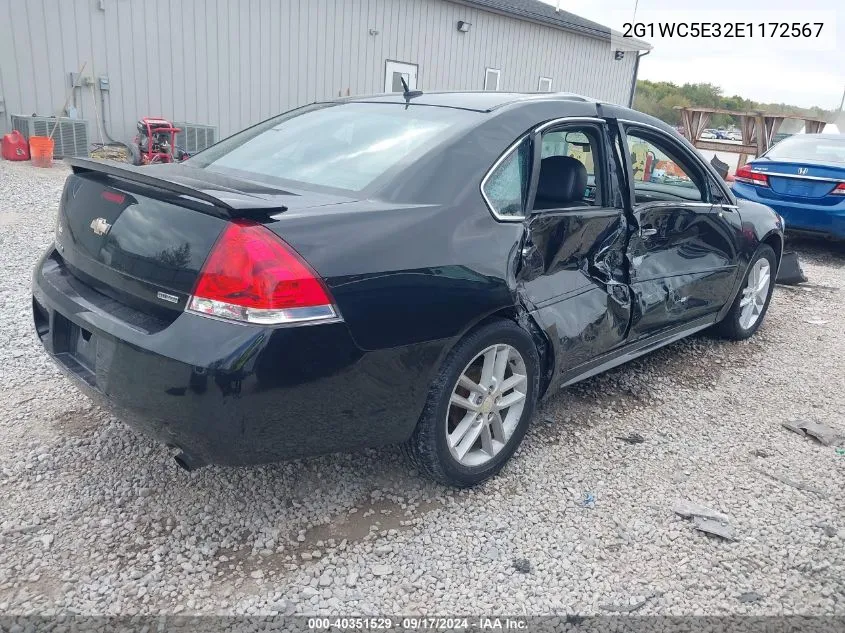 2014 Chevrolet Impala Limited Ltz VIN: 2G1WC5E32E1172567 Lot: 40351529