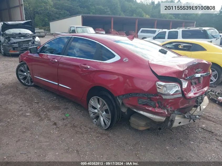 2014 Chevrolet Impala 2Lz VIN: 2G1155S39E9100808 Lot: 40352813