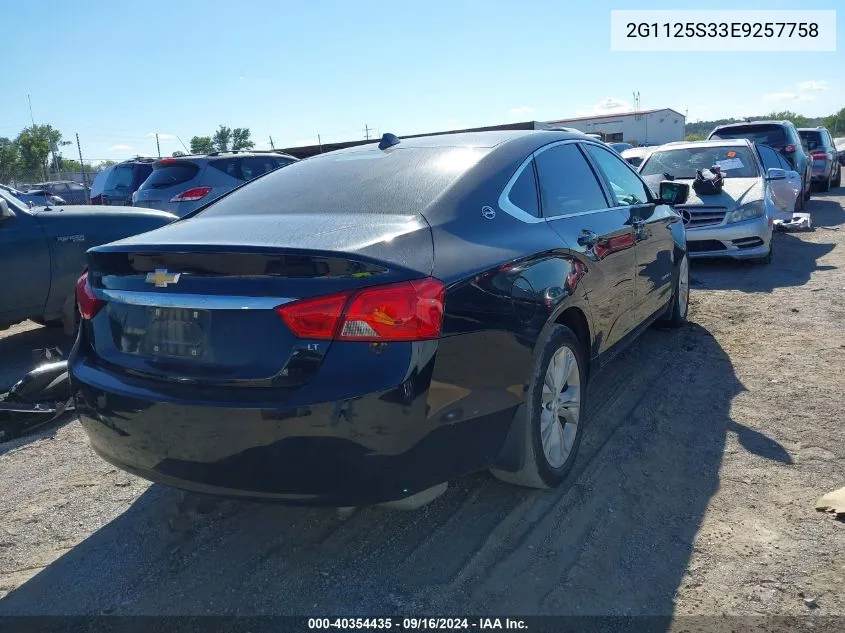 2G1125S33E9257758 2014 Chevrolet Impala 2Lt