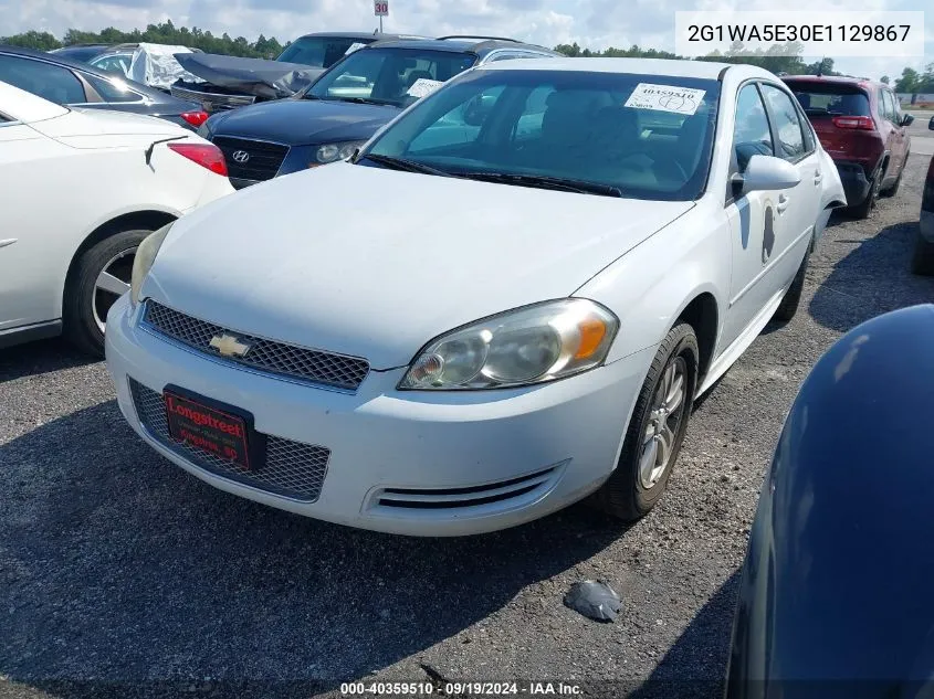 2014 Chevrolet Impala Limited Ls VIN: 2G1WA5E30E1129867 Lot: 40359510