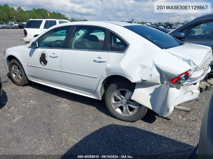 2G1WA5E30E1129867 2014 Chevrolet Impala Limited Ls