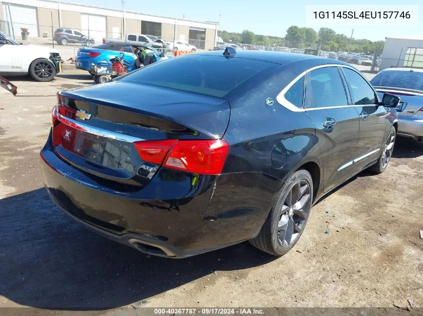 2014 Chevrolet Impala 1Lz VIN: 1G1145SL4EU157746 Lot: 40367787