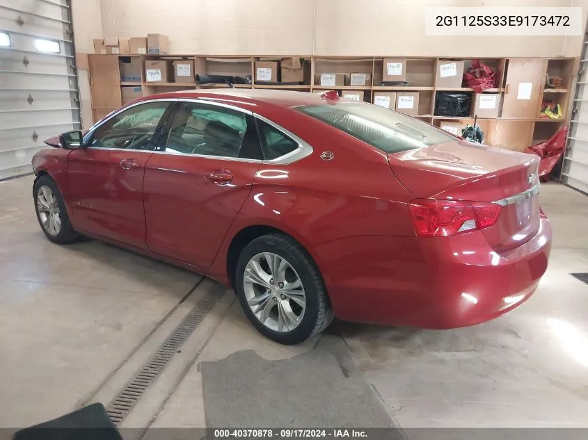 2G1125S33E9173472 2014 Chevrolet Impala 2Lt