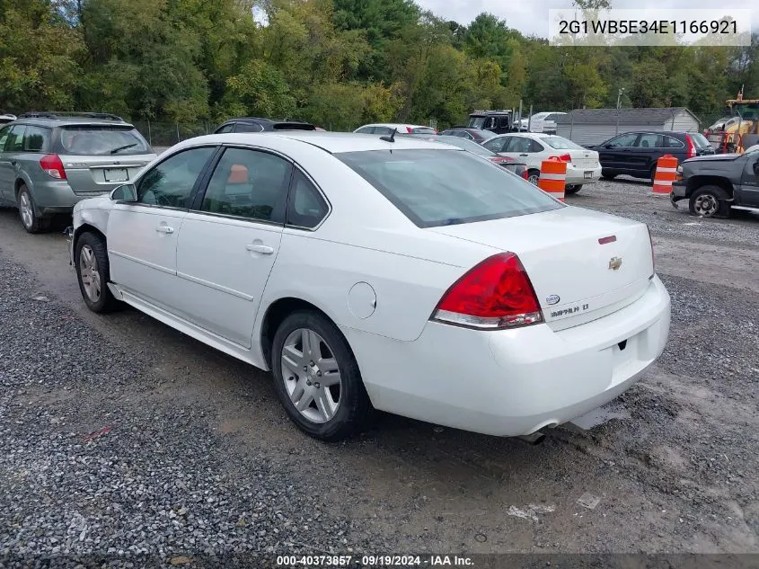 2G1WB5E34E1166921 2014 Chevrolet Impala Limited Lt