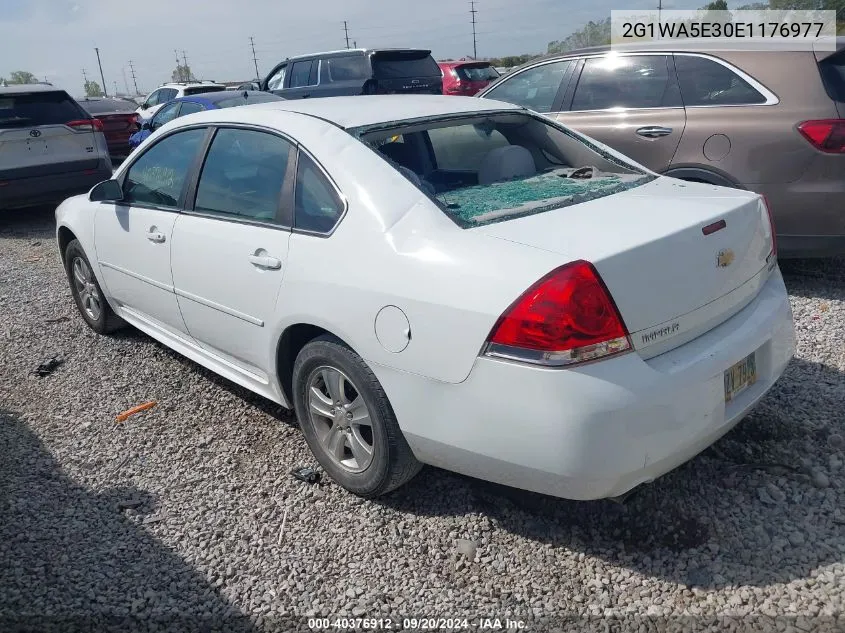 2014 Chevrolet Impala Limited Ls VIN: 2G1WA5E30E1176977 Lot: 40376912