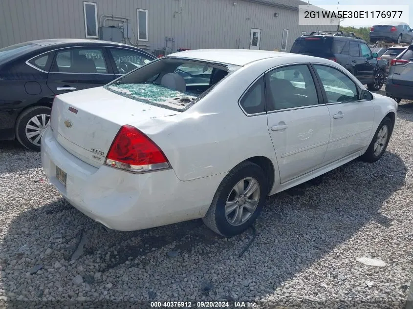 2014 Chevrolet Impala Limited Ls VIN: 2G1WA5E30E1176977 Lot: 40376912