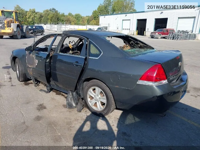 2014 Chevrolet Impala Limited Ls VIN: 2G1WA5E33E1159056 Lot: 40391388