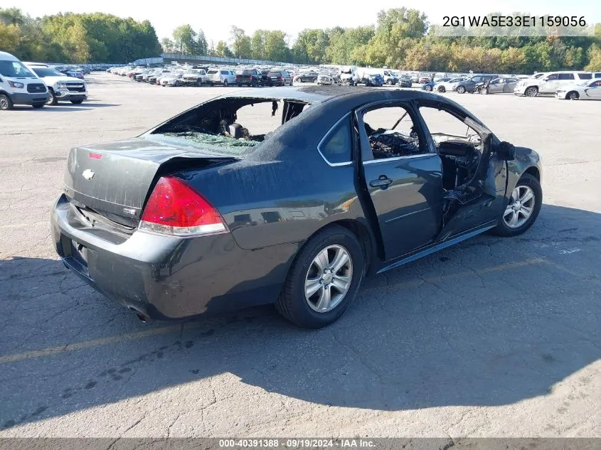 2G1WA5E33E1159056 2014 Chevrolet Impala Limited Ls