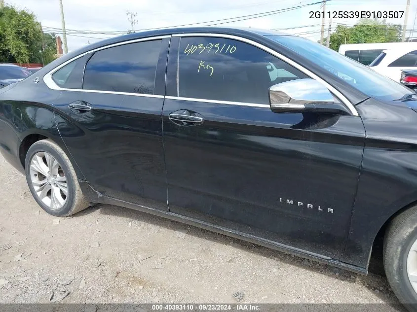 2G1125S39E9103507 2014 Chevrolet Impala Lt