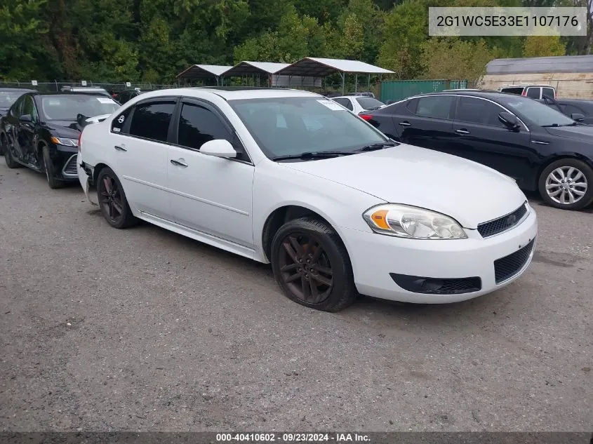 2014 Chevrolet Impala Limited Ltz VIN: 2G1WC5E33E1107176 Lot: 40410602