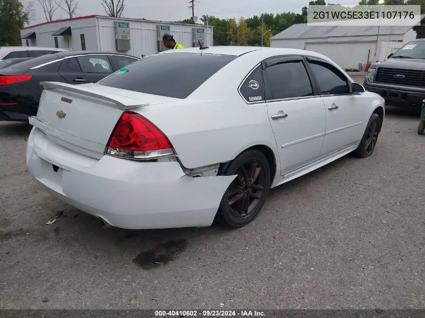 2014 Chevrolet Impala Limited Ltz VIN: 2G1WC5E33E1107176 Lot: 40410602