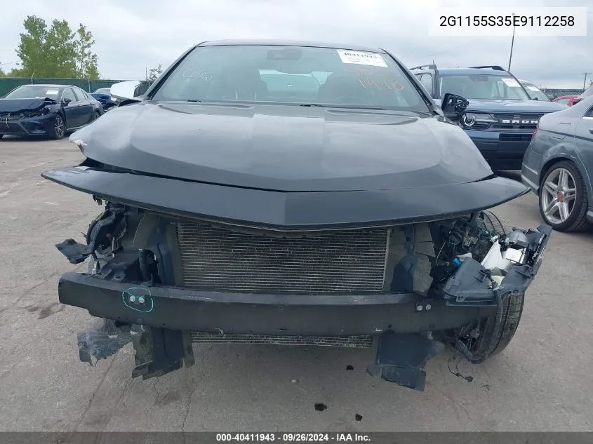 2G1155S35E9112258 2014 Chevrolet Impala 2Lz