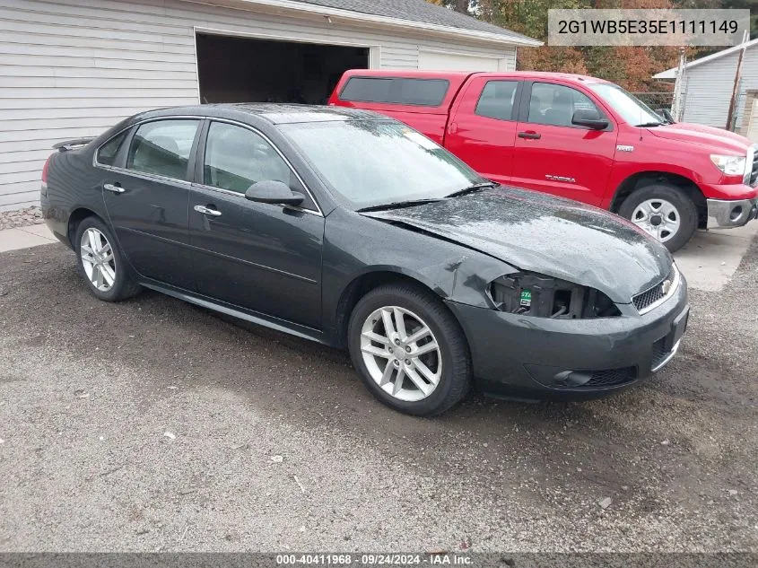 2014 Chevrolet Impala Limited Lt VIN: 2G1WB5E35E1111149 Lot: 40411968