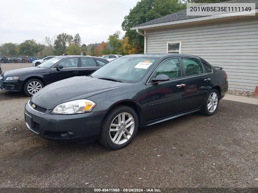 2014 Chevrolet Impala Limited Lt VIN: 2G1WB5E35E1111149 Lot: 40411968