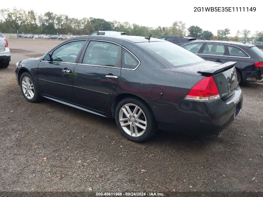 2G1WB5E35E1111149 2014 Chevrolet Impala Limited Lt