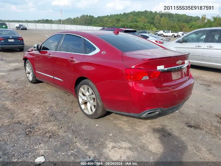 2G1155S35E9187591 2014 Chevrolet Impala 2Lz