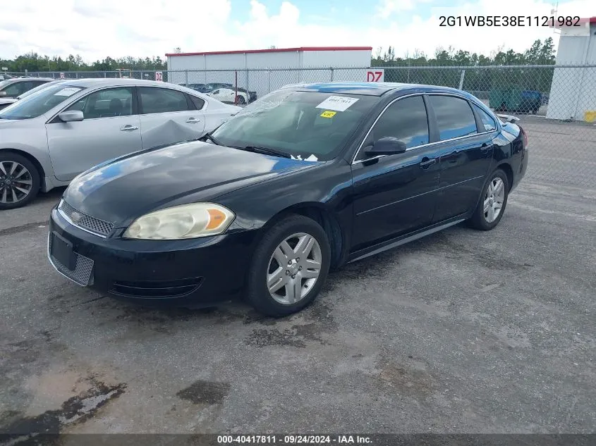 2014 Chevrolet Impala Limited Lt VIN: 2G1WB5E38E1121982 Lot: 40417811