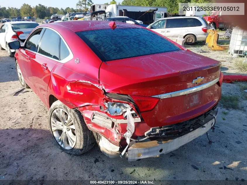 2G1125S33E9105012 2014 Chevrolet Impala 2Lt