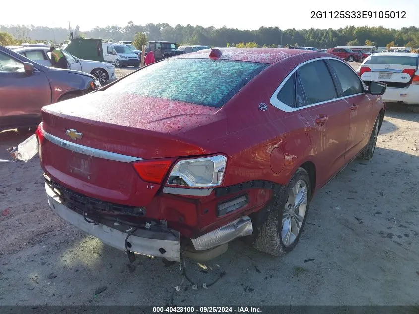 2G1125S33E9105012 2014 Chevrolet Impala 2Lt