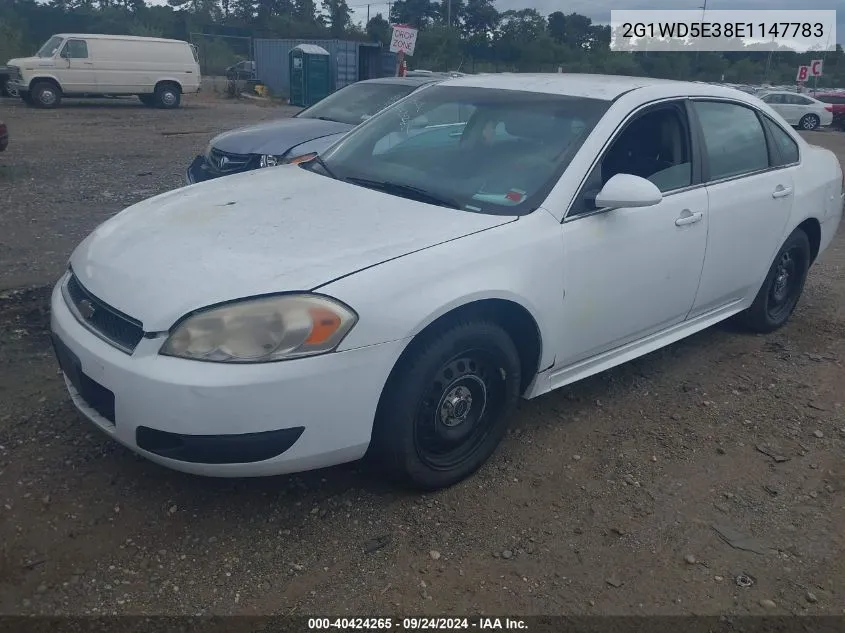 2G1WD5E38E1147783 2014 Chevrolet Impala Limited Police