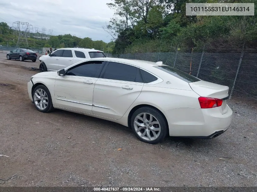 1G1155S31EU146314 2014 Chevrolet Impala 2Lz