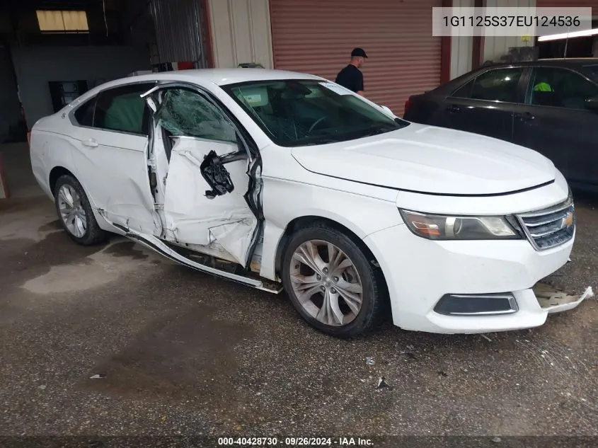 1G1125S37EU124536 2014 Chevrolet Impala 2Lt