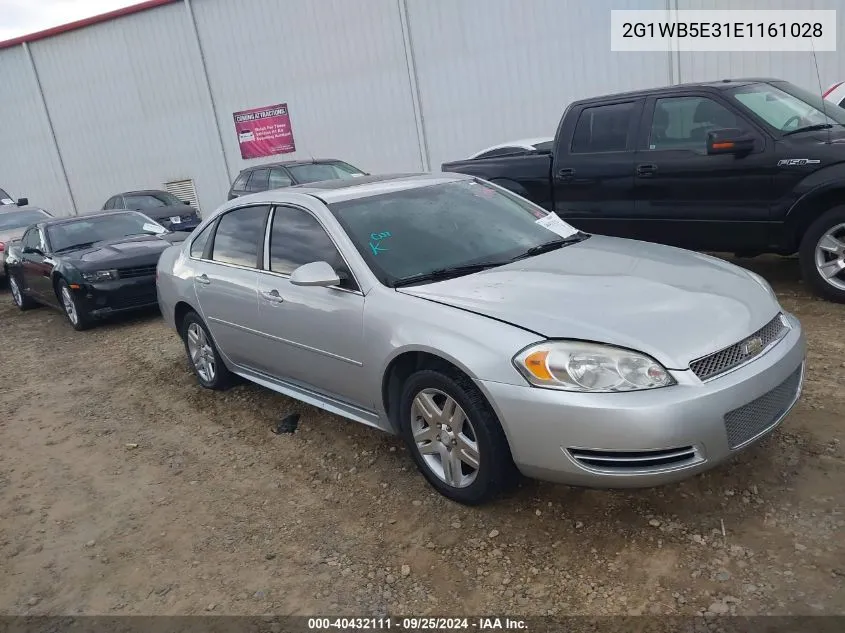 2014 Chevrolet Impala Limited Lt VIN: 2G1WB5E31E1161028 Lot: 40432111