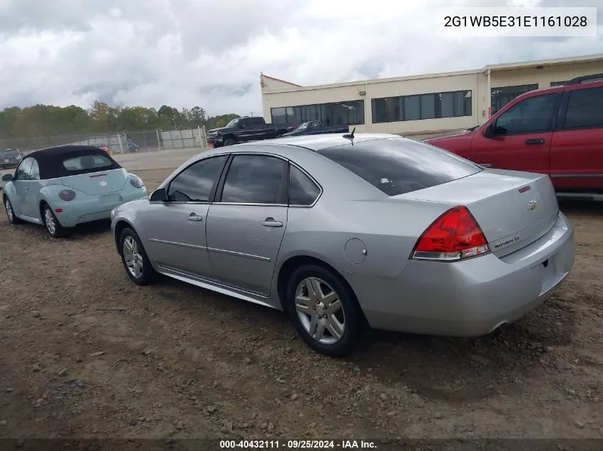 2014 Chevrolet Impala Limited Lt VIN: 2G1WB5E31E1161028 Lot: 40432111