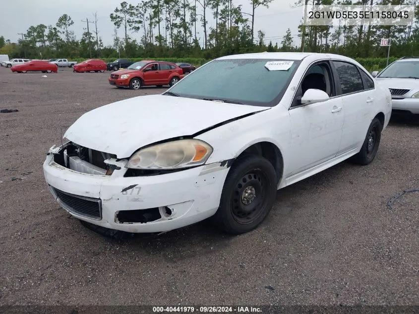 2014 Chevrolet Impala Limited Police VIN: 2G1WD5E35E1158045 Lot: 40441979