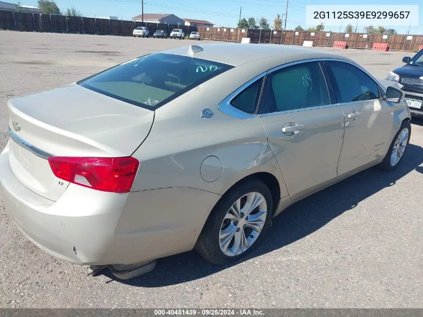 2G1125S39E9299657 2014 Chevrolet Impala 2Lt