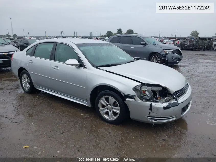 2G1WA5E32E1172249 2014 Chevrolet Impala Limited Ls