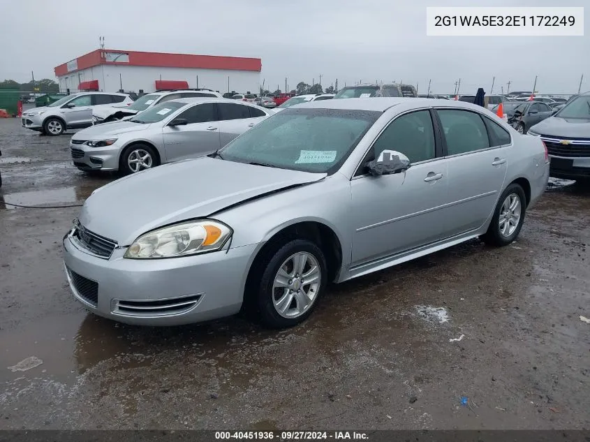 2014 Chevrolet Impala Limited Ls VIN: 2G1WA5E32E1172249 Lot: 40451936