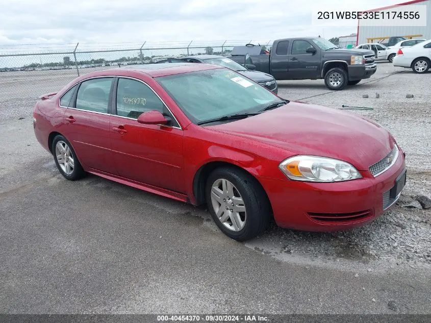 2014 Chevrolet Impala Limited Lt VIN: 2G1WB5E33E1174556 Lot: 40454370