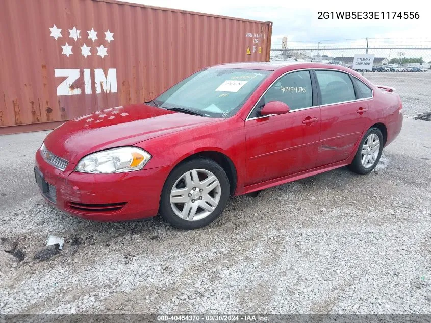 2G1WB5E33E1174556 2014 Chevrolet Impala Limited Lt